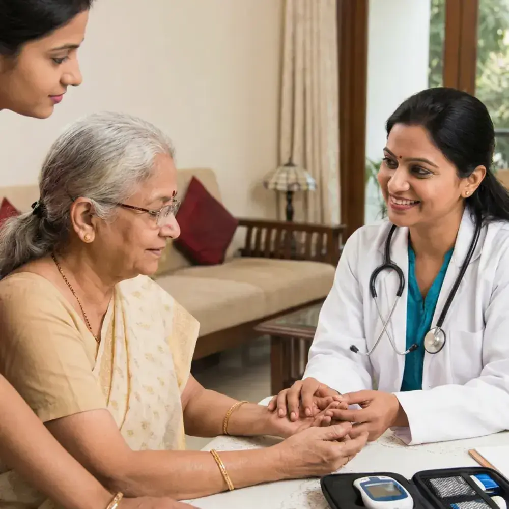 Professional physiotherapy treatment and rehabilitation session