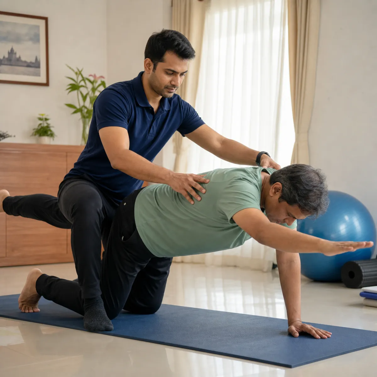 Evidence-informed techniques and equipment used during Chronic Lower Back Pain Rehabilitation in Narayanpur