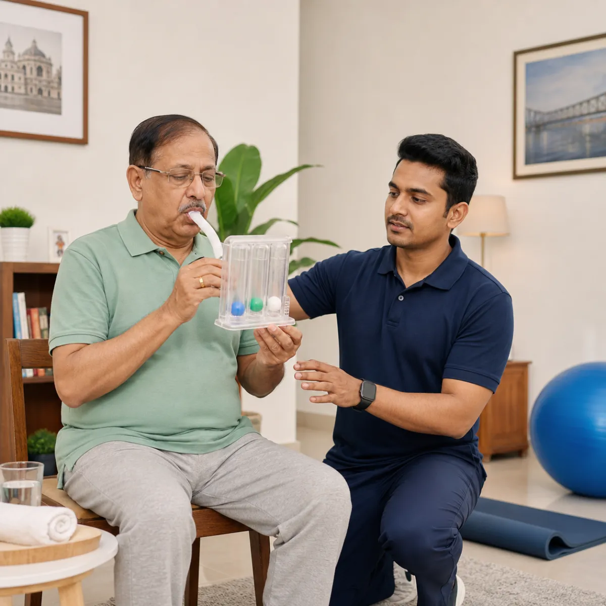 Evidence-informed techniques and equipment used during COPD Pulmonary Rehabilitation in Bartala
