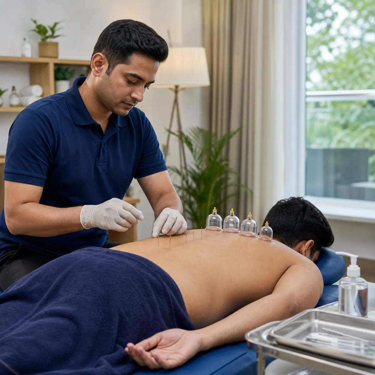 Evidence-informed techniques and equipment used during Dry Needling and Cupping Therapy in Pithapukuria