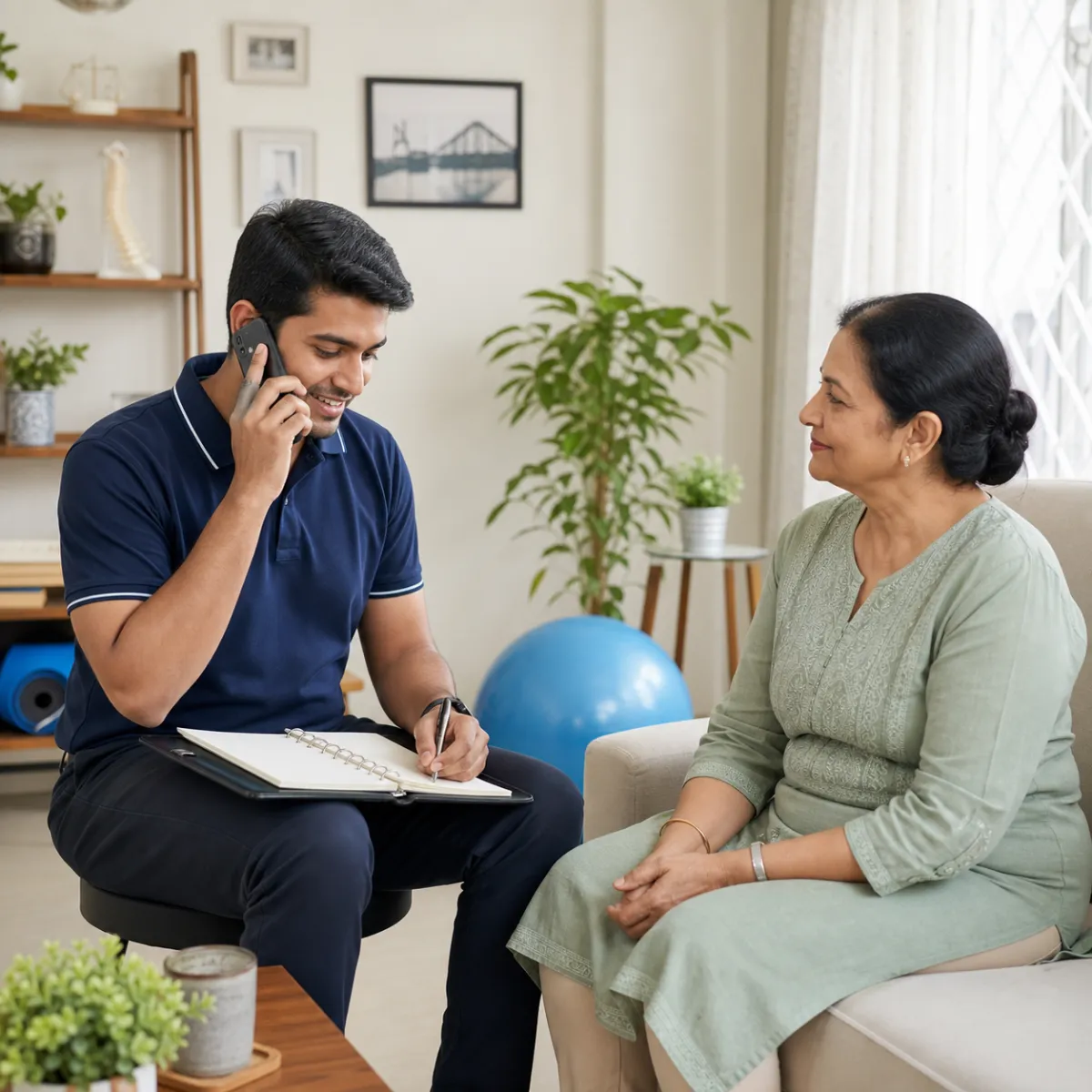 Contact CareMotion to discuss a Home Exercise Therapy appointment in Udayrajpur