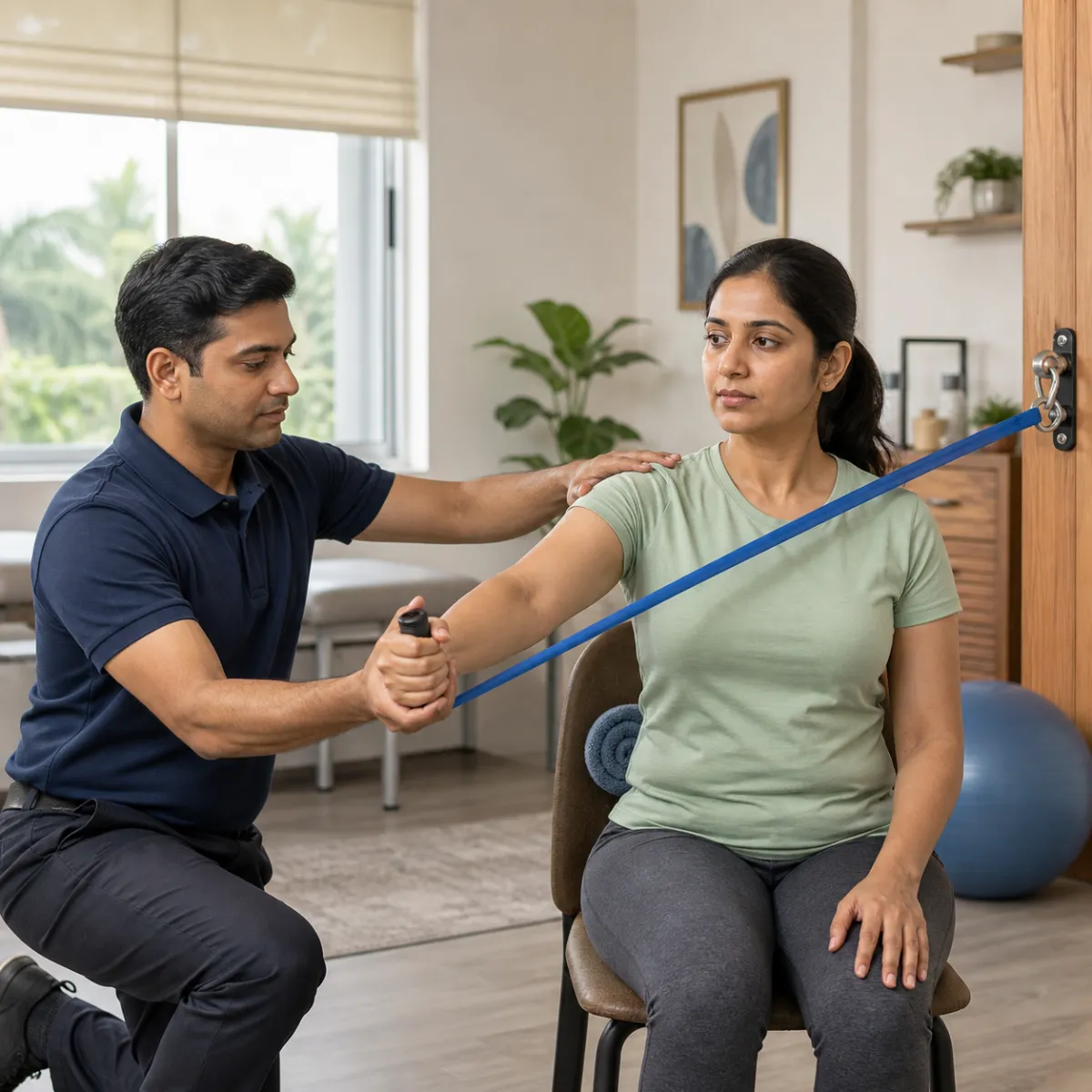 Evidence-informed techniques and equipment used during Frozen Shoulder Rehabilitation in Abdalpur
