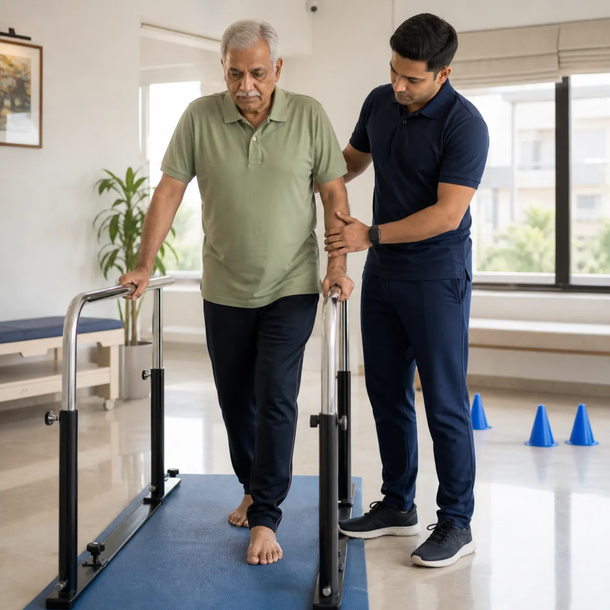 Evidence-informed techniques and equipment used during Geriatric Rehabilitation in Bartala