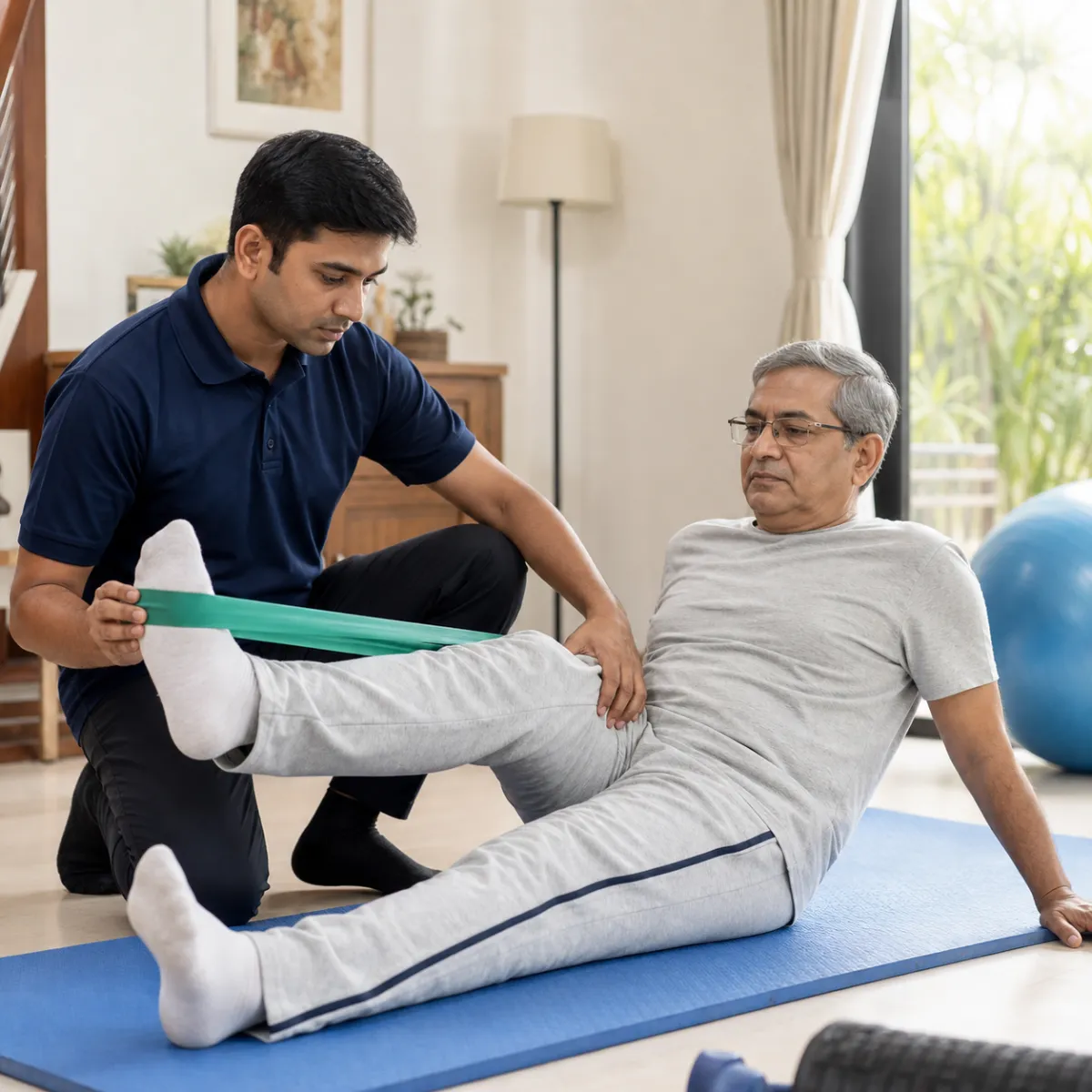 Evidence-informed techniques and equipment used during Home Physiotherapy in Achhipur