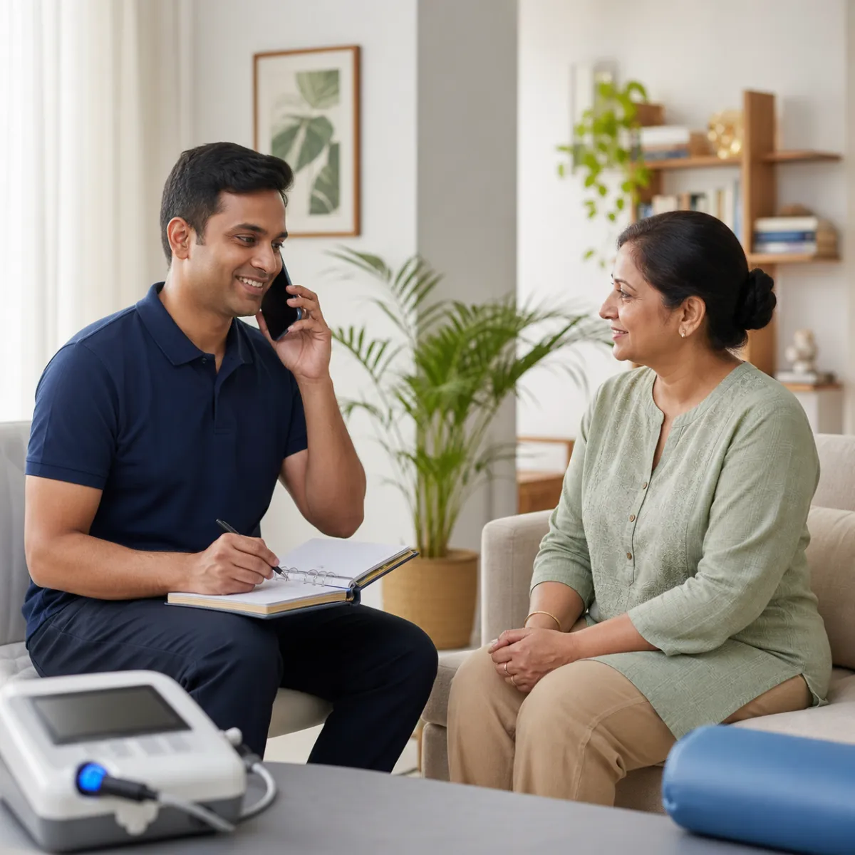 Contact CareMotion to discuss a Low-Level Laser Therapy appointment in Achhipur