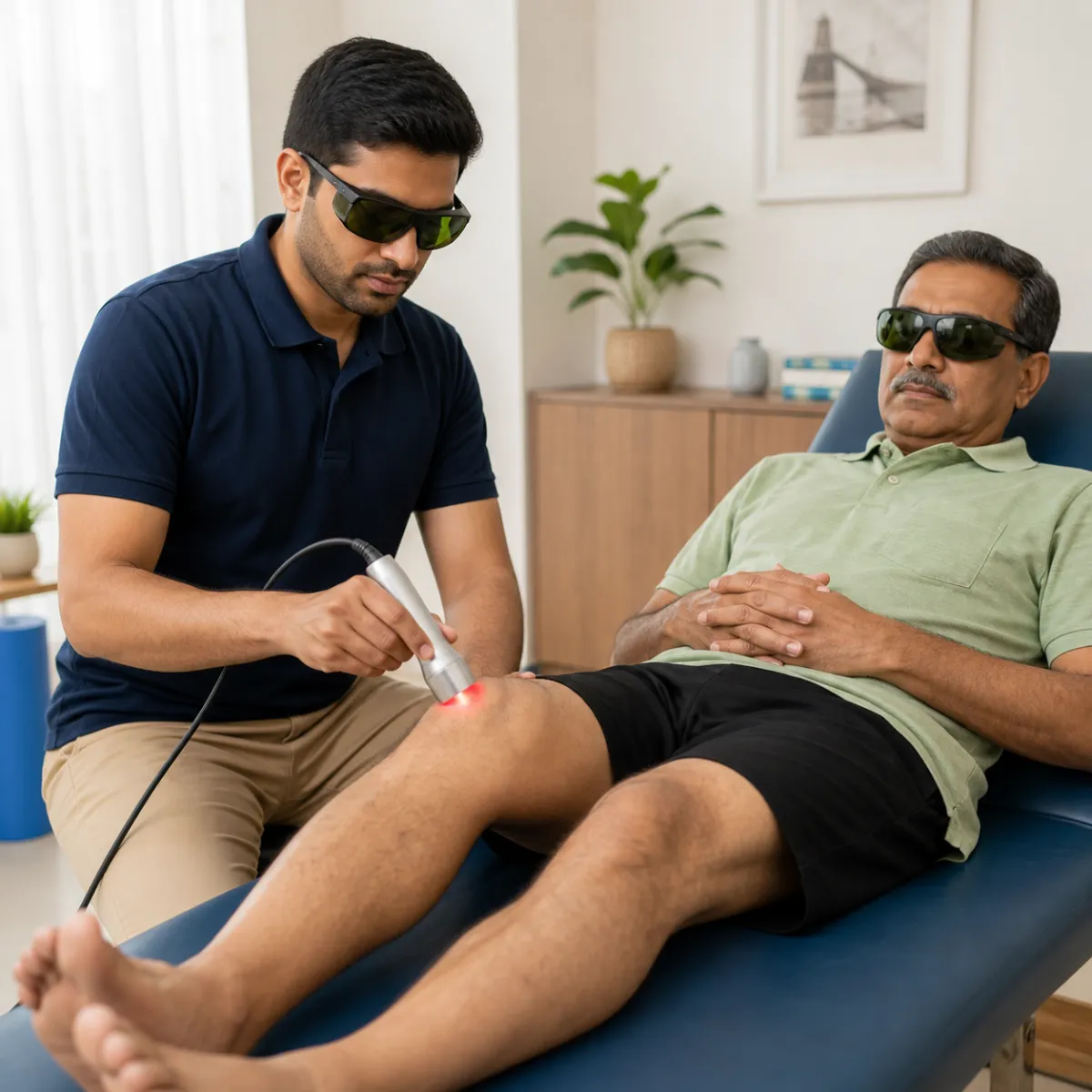 Evidence-informed techniques and equipment used during Low-Level Laser Therapy in Achhipur