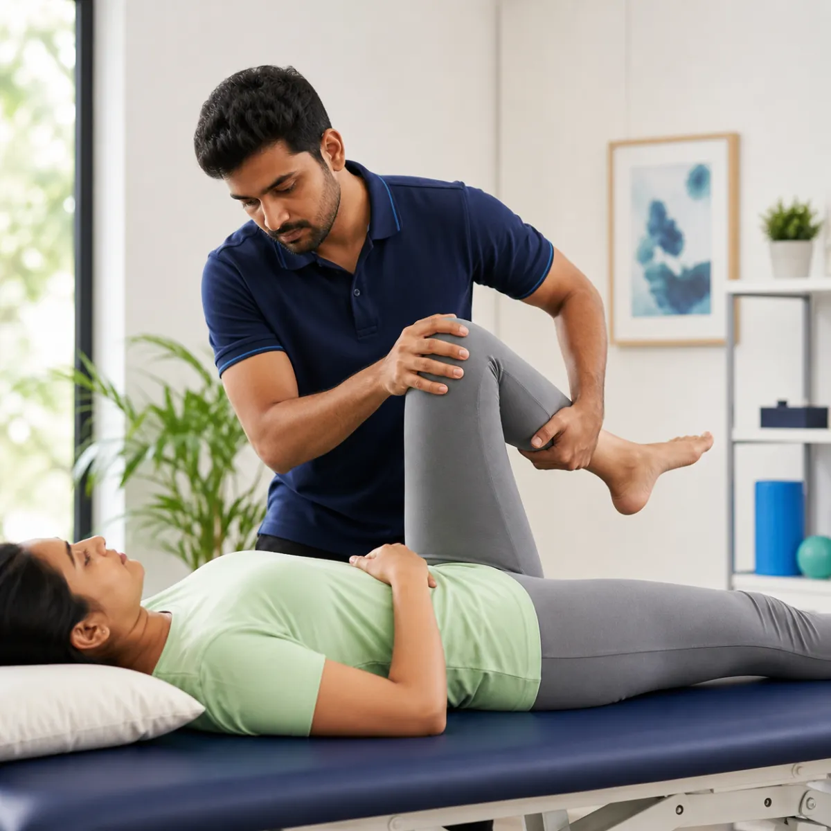Evidence-informed techniques and equipment used during Manual Therapy & Joint Mobilization in Bartala