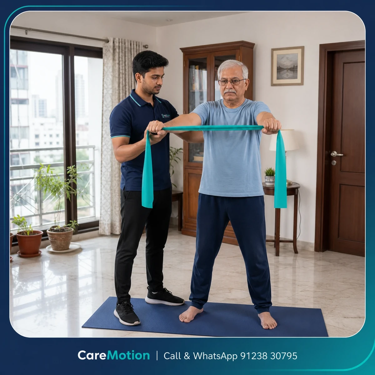 Portable equipment and manual therapy techniques utilized by local physiotherapists in Action Area Iiie