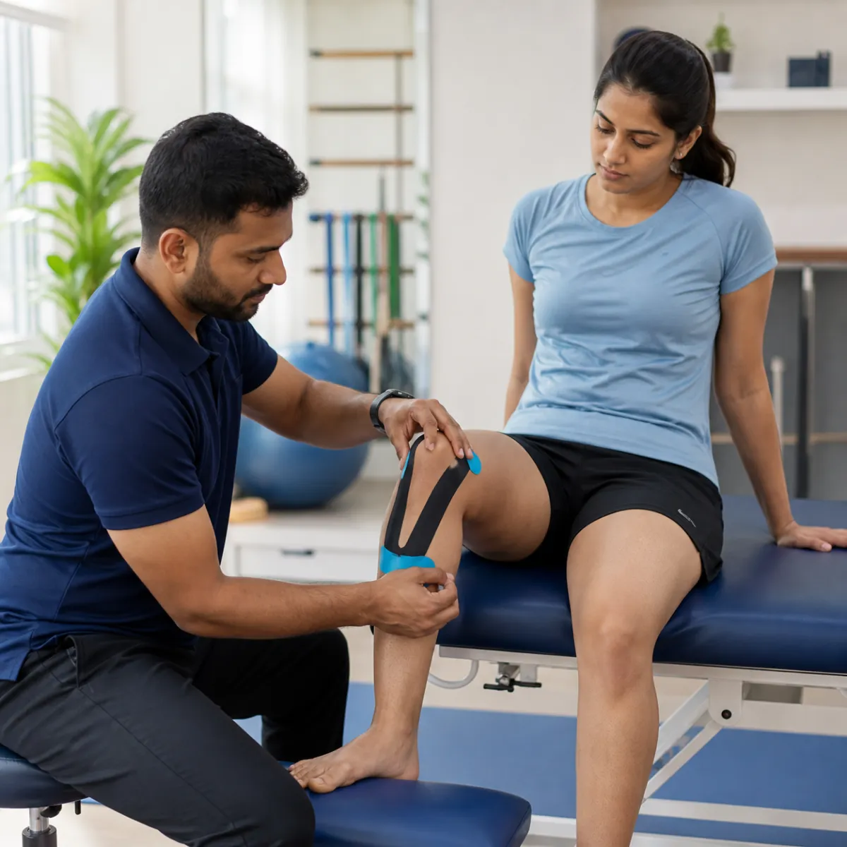 Evidence-informed techniques and equipment used during Sports Physiotherapy in Kamdevpur