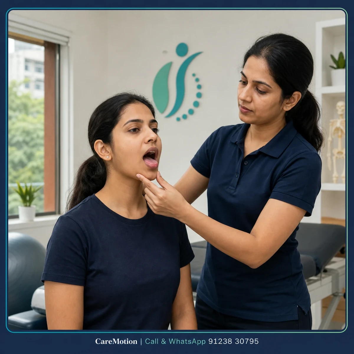 Evidence-informed techniques used during TMJ Physiotherapy in Action Area Iib