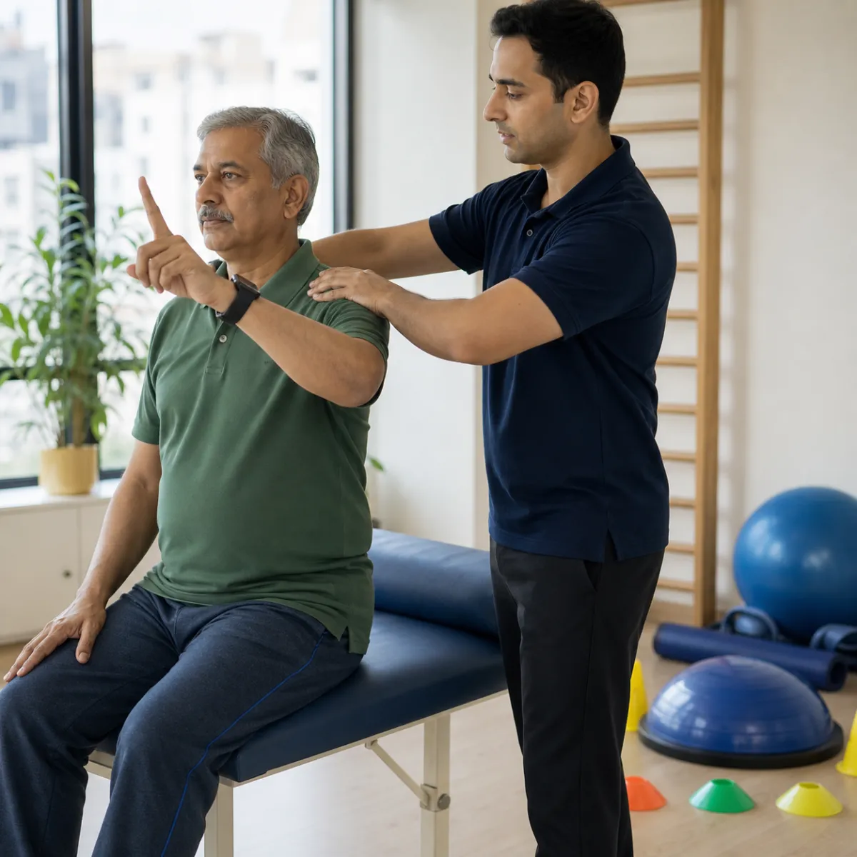 Evidence-informed techniques and equipment used during Vestibular Rehabilitation in Bidhan Nagar