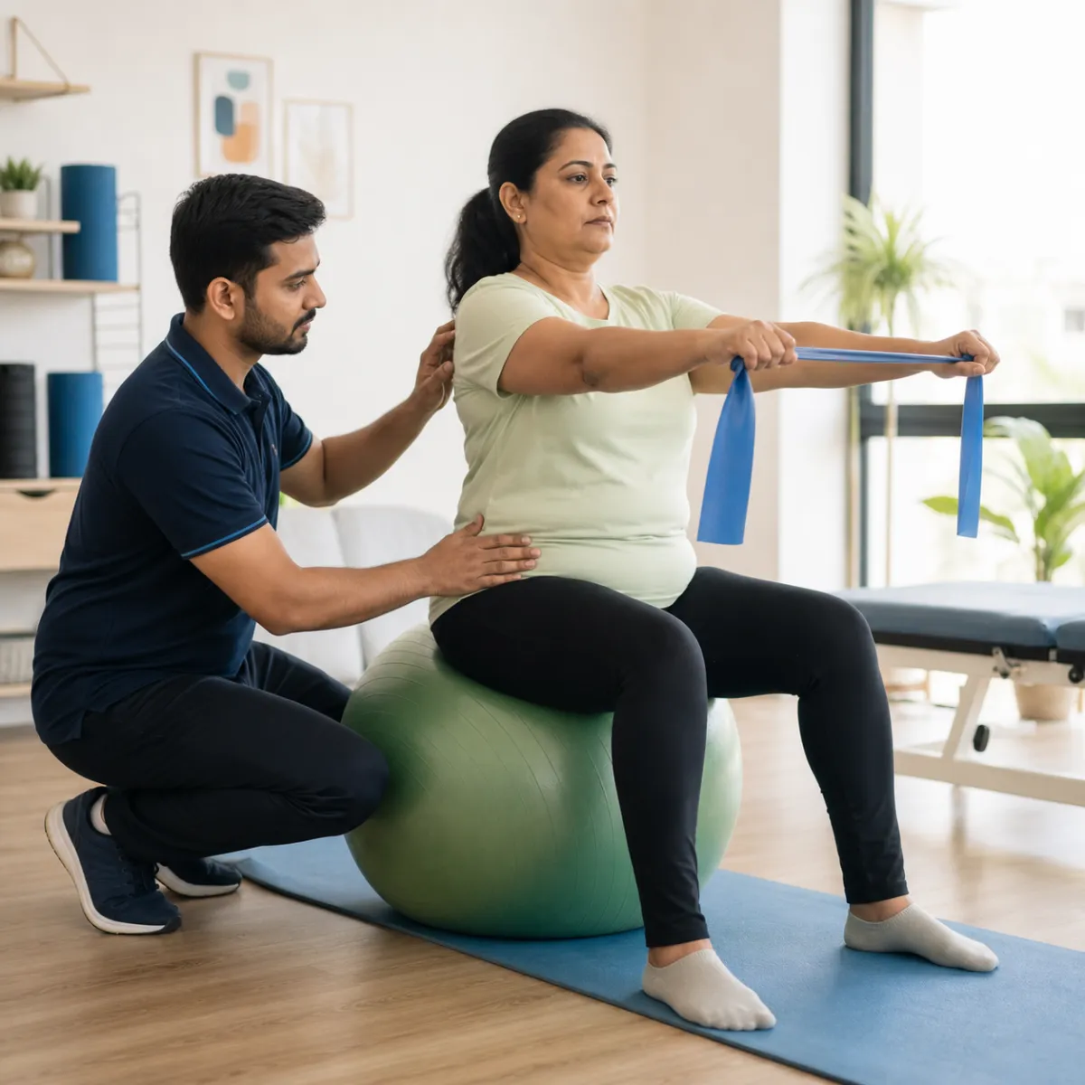 Evidence-informed techniques and equipment used during Weight Management Physiotherapy in Hetalkhali