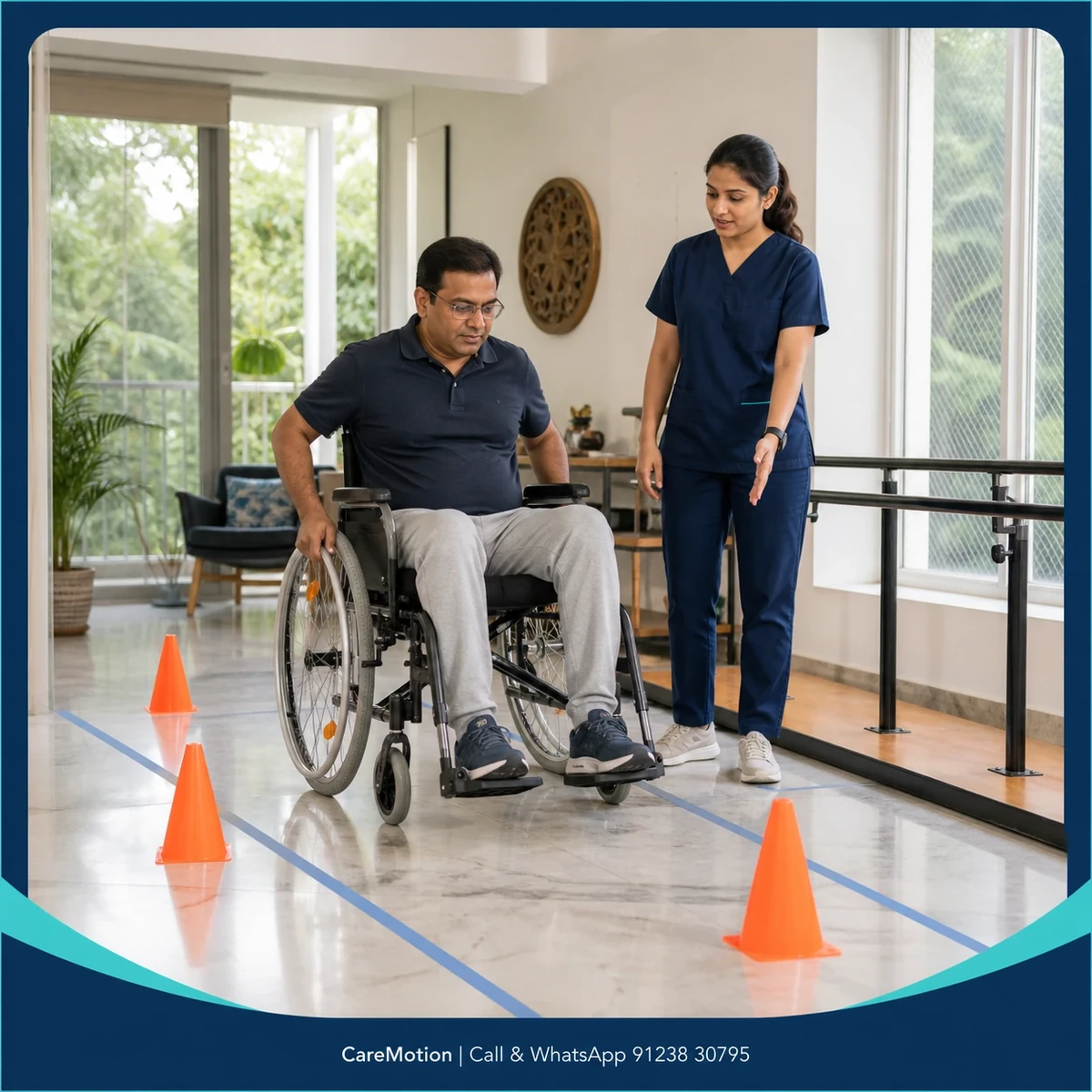 Evidence-informed techniques and equipment used during Wheelchair Assessment and Training in Sethbagan
