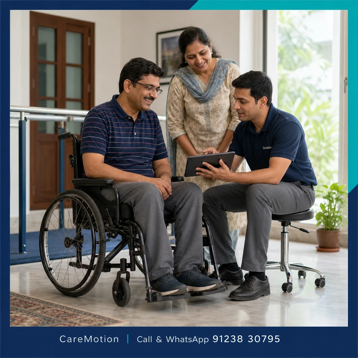 Contact CareMotion to discuss a Wheelchair Assessment and Training appointment in Sethbagan